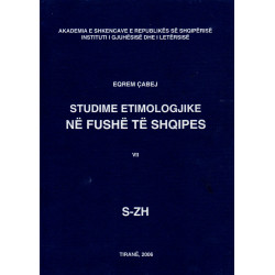 Studime etimologjike, vol. 7, Eqrem Çabej