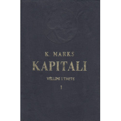Kapitali 3, vol. 1, Karl Marks
